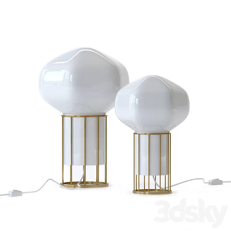 Fabbian - Aerostat F27 Table Lamp 3D Model