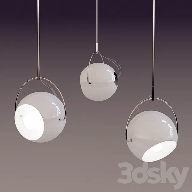 Fabbian. Beluga White 3DModel