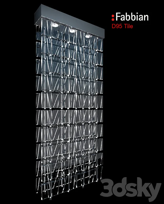 Fabbian D95 Tile 3DModel
