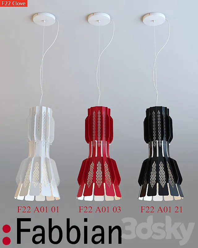 Fabbian Lights F22 Clove 3D Model