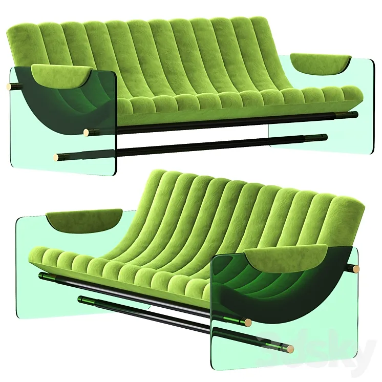 FABIO LENCI Sofa 3D Model Free