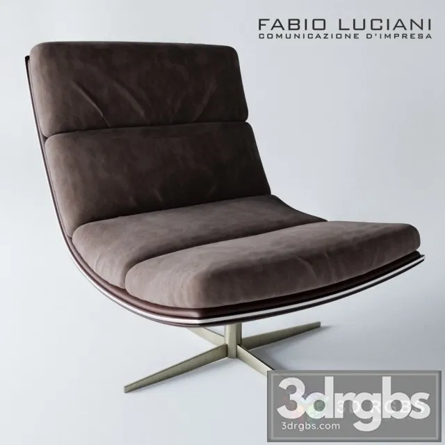 Fabio Luciani Armchair 3D Model Free