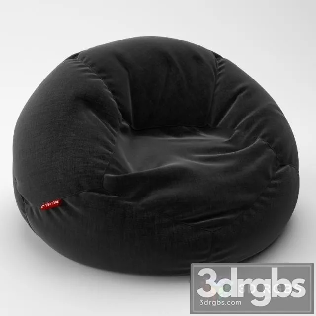 Fabric Ball Chair 3D Model Free