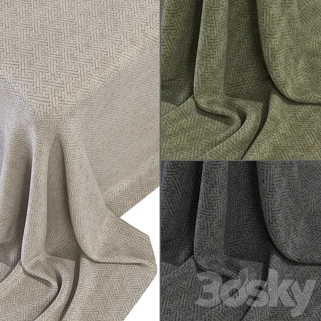 Fabric Collection COMFORTABLE №10 3D Model
