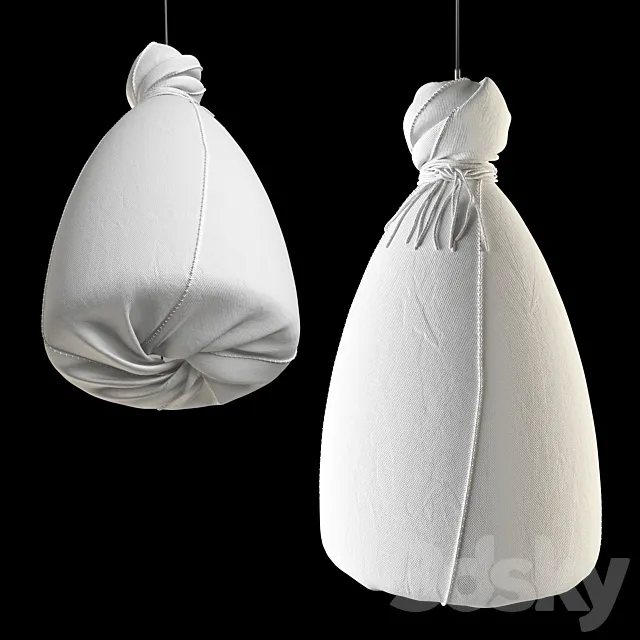Fabric lampshade 3DModel