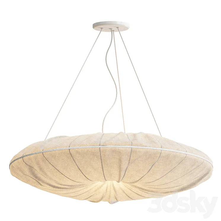 Fabric light combo disc 3D Model Free