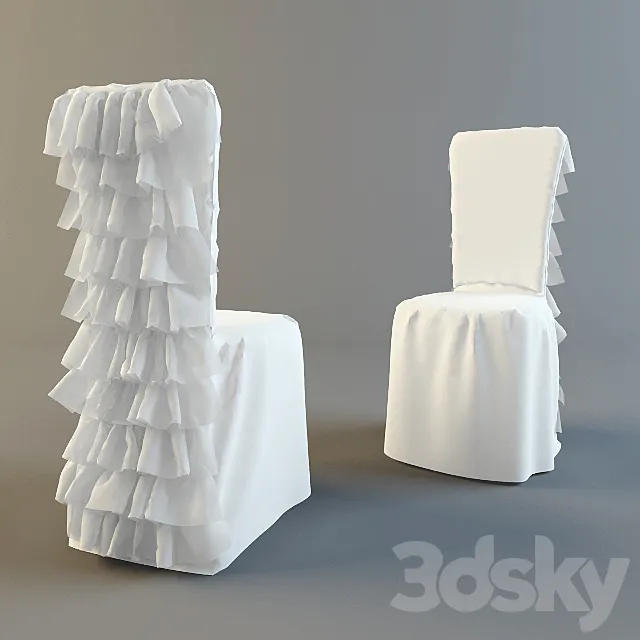 Fabric Slipcovers. 3DModel