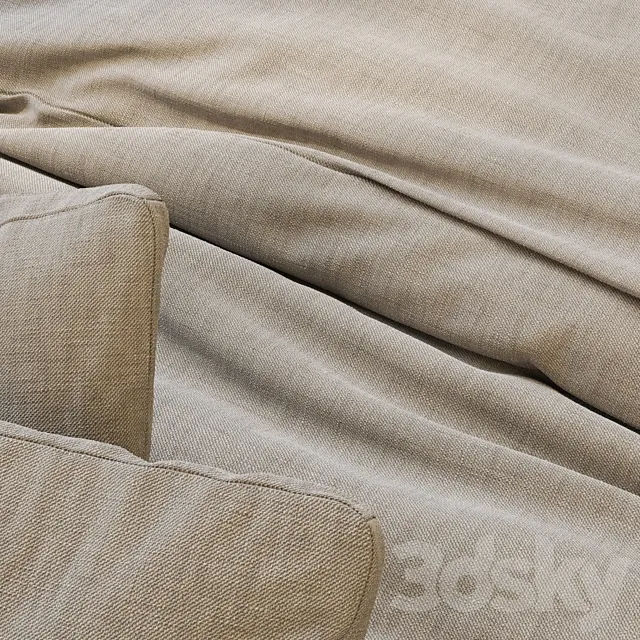 Fabric_PBR_Seamless_4k_set03 - 3 COLORS 3D Model