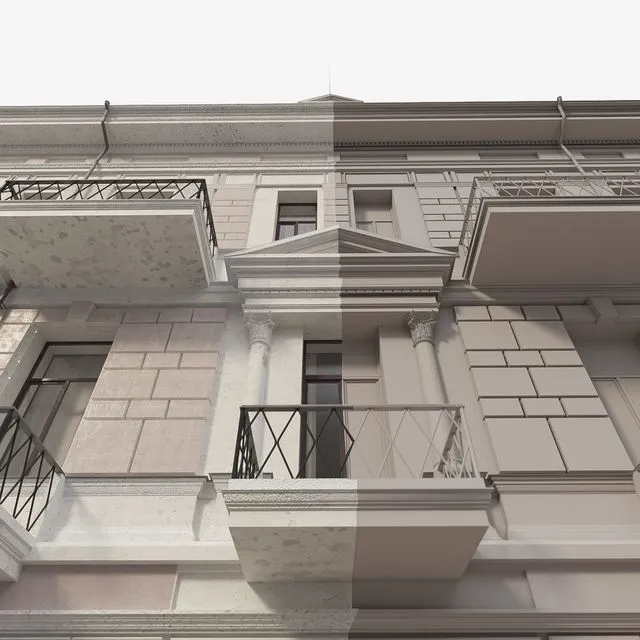 Facade 3D Model