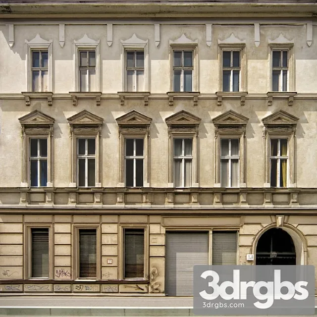 Facade For Bekgraunda Vol 1 3D Model Free