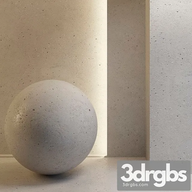 Facade Stone 3D Model Free