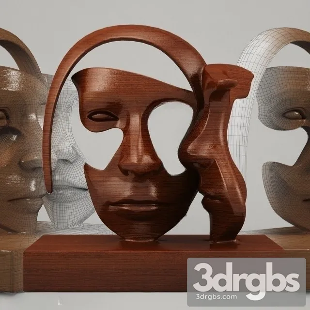 Face Sculpture 3D Model Free