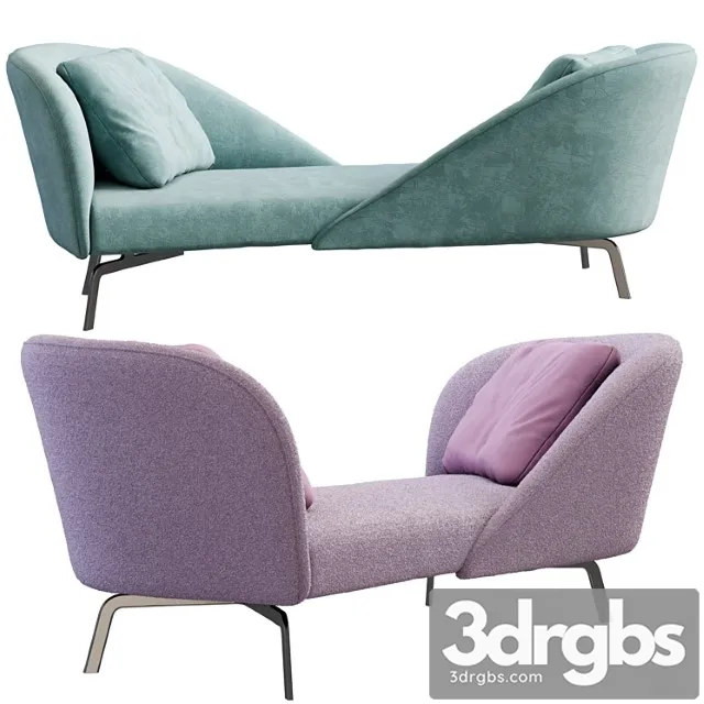 Face to face by tacchini 2 3D Model Free