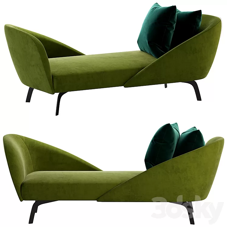 Face To Face Sofa - Adamo&Eva 3D Model