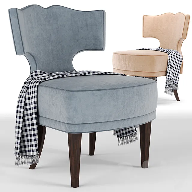 Facet-nating caracole chair 3D Model