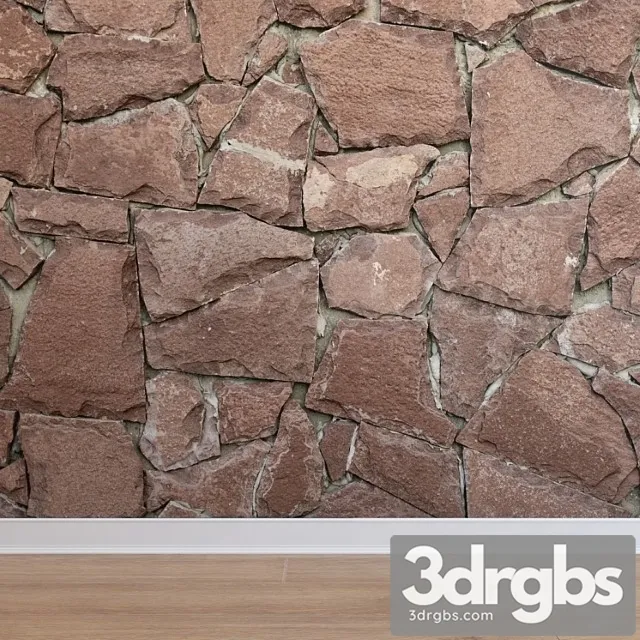 Facing from a stone (stone 018) 3D Model Free