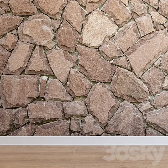 Facing Stone (Stone_017) 3DModel