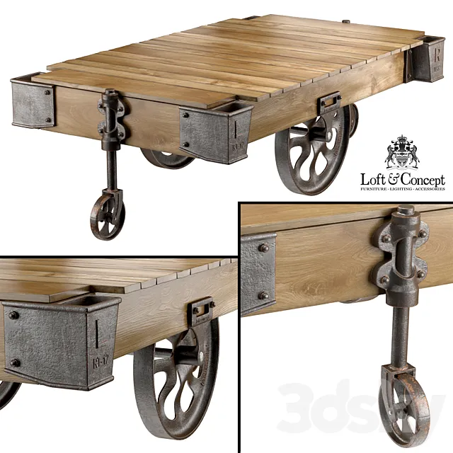 FACTORY CART COFFEE TABLE Free Download