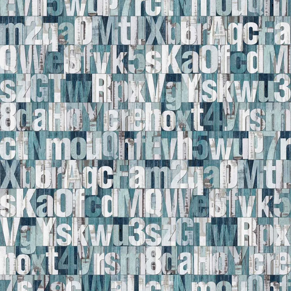 Factura - Wood alphabet 3D Model