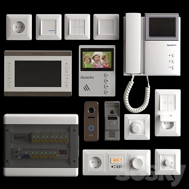 Falcon and Legrand Home Electronics Set Free Download