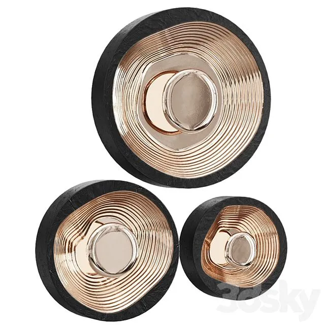Falling Stars Sconce 3D Model