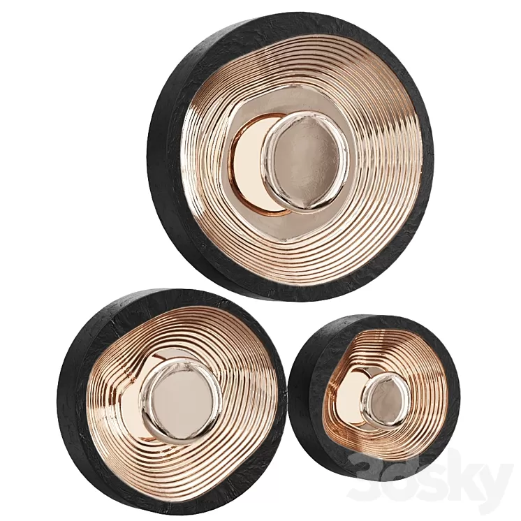 Falling Stars Sconce 3D Model