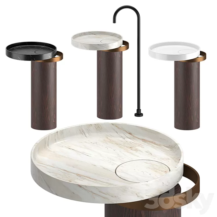 Falper eccentrico washbasin 3D Model Free