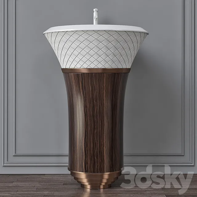 FALPER GEORGE Ceramilux washbasin 3D Model