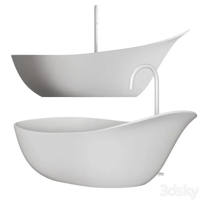 Falper Lancetta Bathtub 3D Model