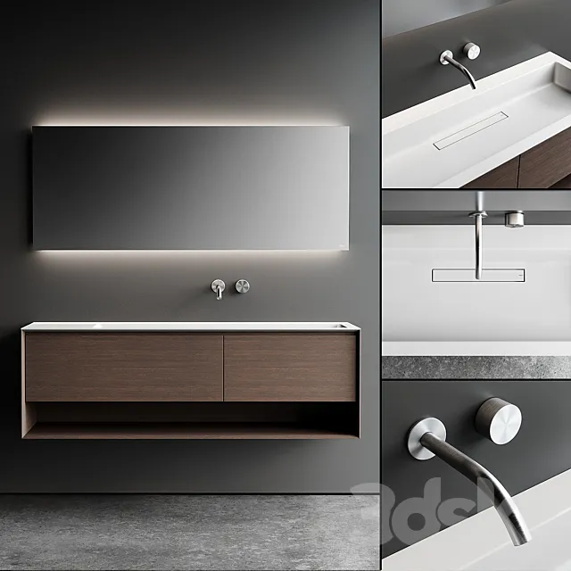 Falper Shape Evo Vanity Unit Set 1 Free Download