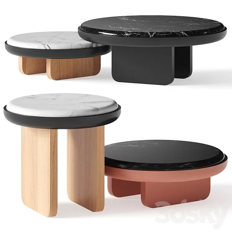 Falsasquadra Euridice & Nereide & Eco Coffee Tables