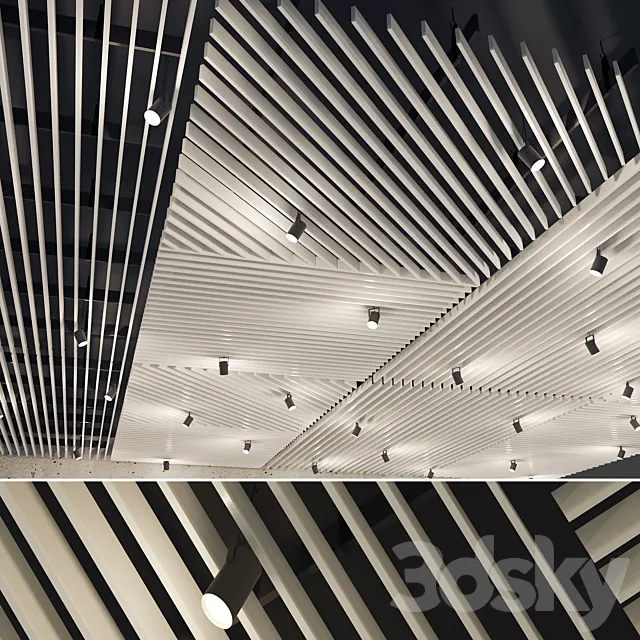 False ceiling rack. 20 3DModel