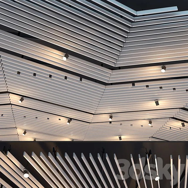 False ceiling rack. 29th 3D Model