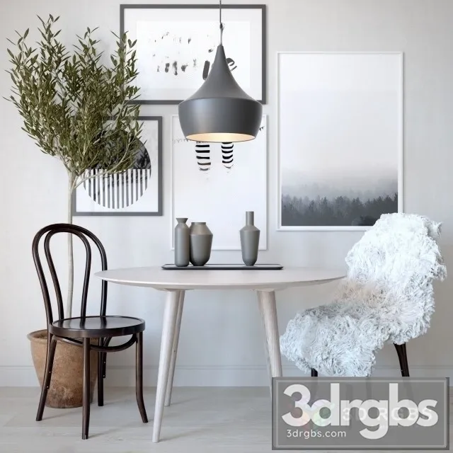 Fameg Vienna Thonet No18 3D Model Free