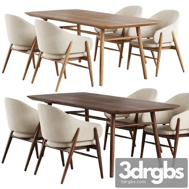 Family Look Chair Stol Orkhus Deephouse 3D Model Free