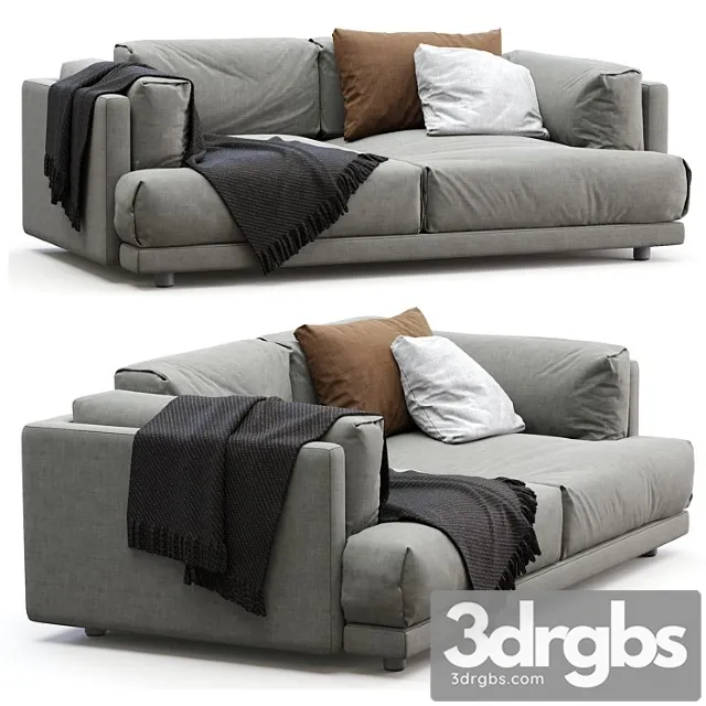 Family lounge by living divani 2 3D Model Free