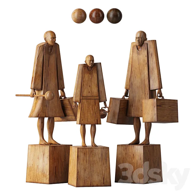 Family sculptures Free Download