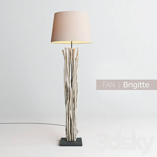 FAN Brigitte 3D Model