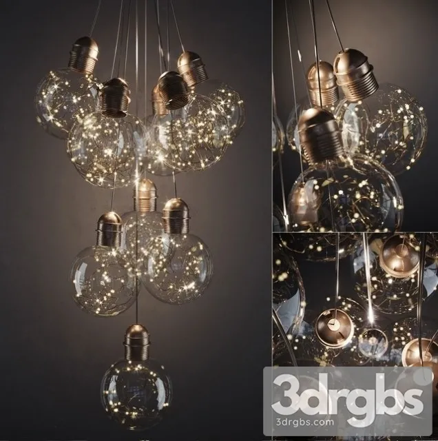 Fancy Lighting Led Bulb 3D Model Free