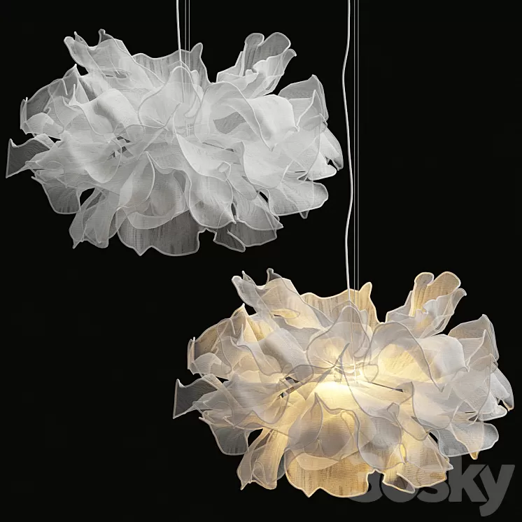 Fandango suspension hanging lamp 3D Model