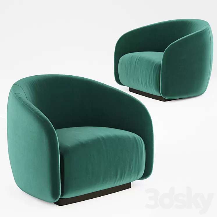 Fanny armchair by Casa Fendi 3D Model