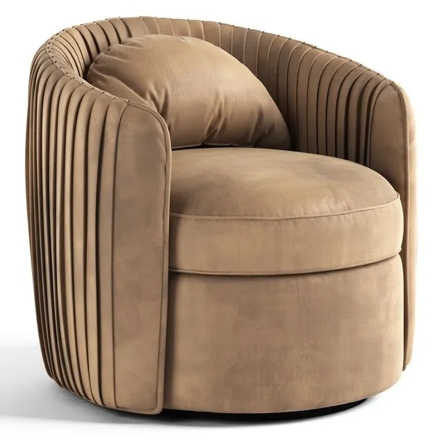 Fantasia Indigo Swivel Armchair 3D Model