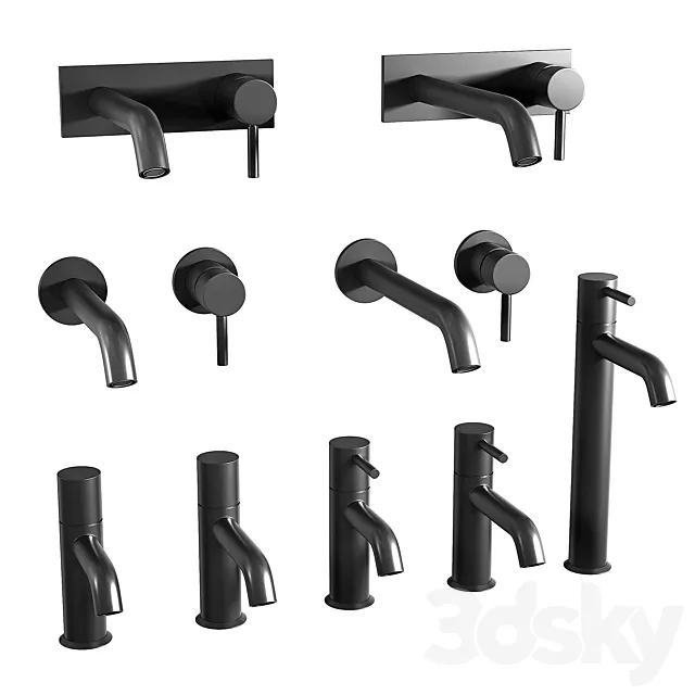 Fantini NOSTROMO Mixers 3D Model