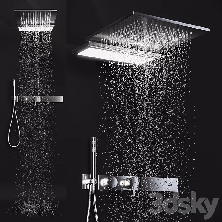 Fantini Shower 3D Model