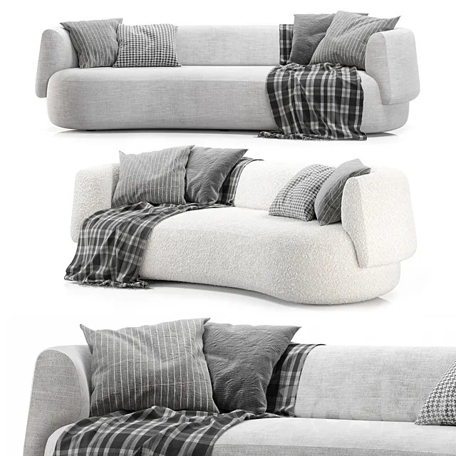 FAO Sofa by Christophe Delcourt 3D Model