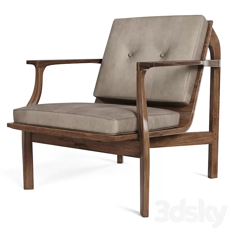 Faolchu Cuillin LOUNGE CHAIR 3D Model