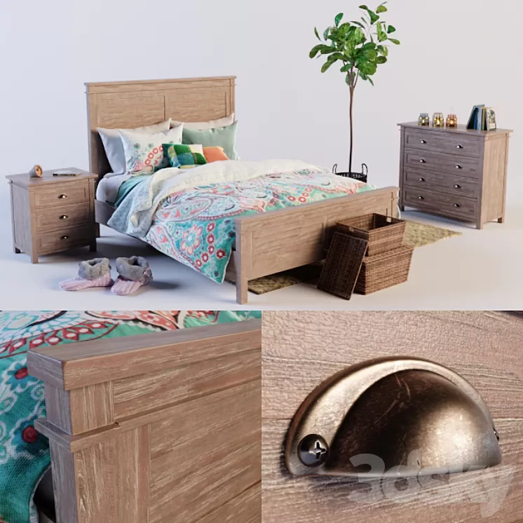 Farmhouse Comfort set 3D Model