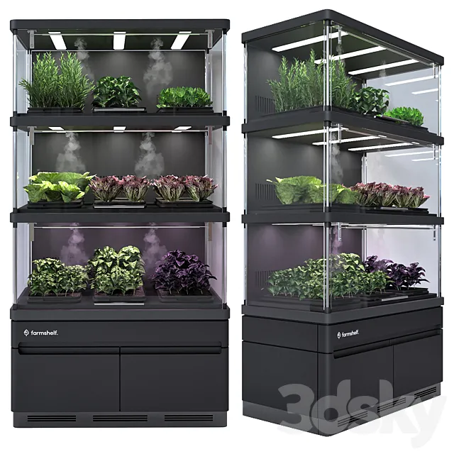 Farmshelf fridge 3D Model