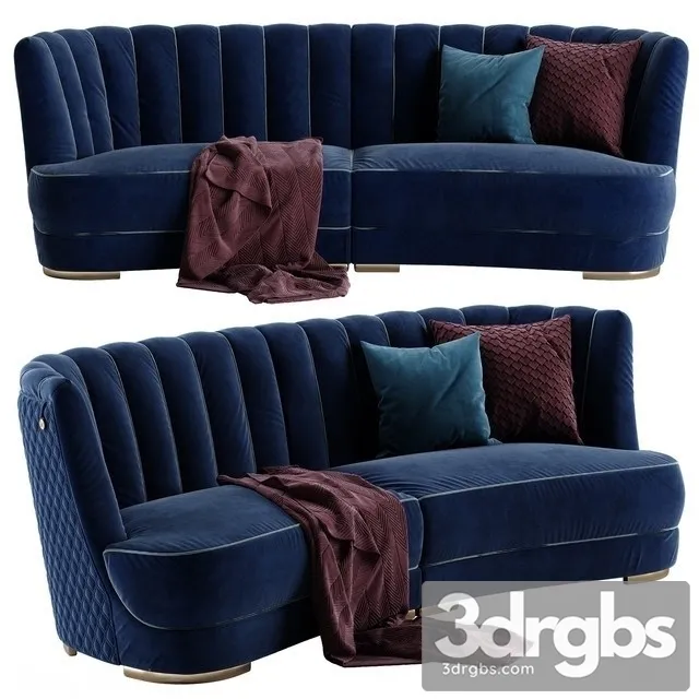 Farnese Sofa 3D Model Free