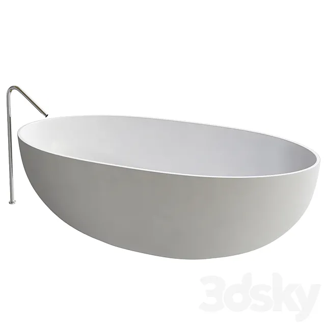 FAROE Bath By Boffi Design by Piero Lissoni 3D Model